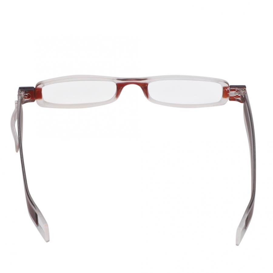 360 graden draaibaar opvouwbaar tweekleurig montuur draagbare leesbril voor ouderen oogzorg herenbril