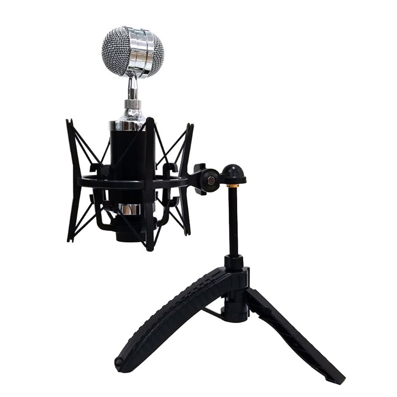 Microphone Universal Shock Absorber Adjustable Clip Stand Stand Recording Brace A0KB