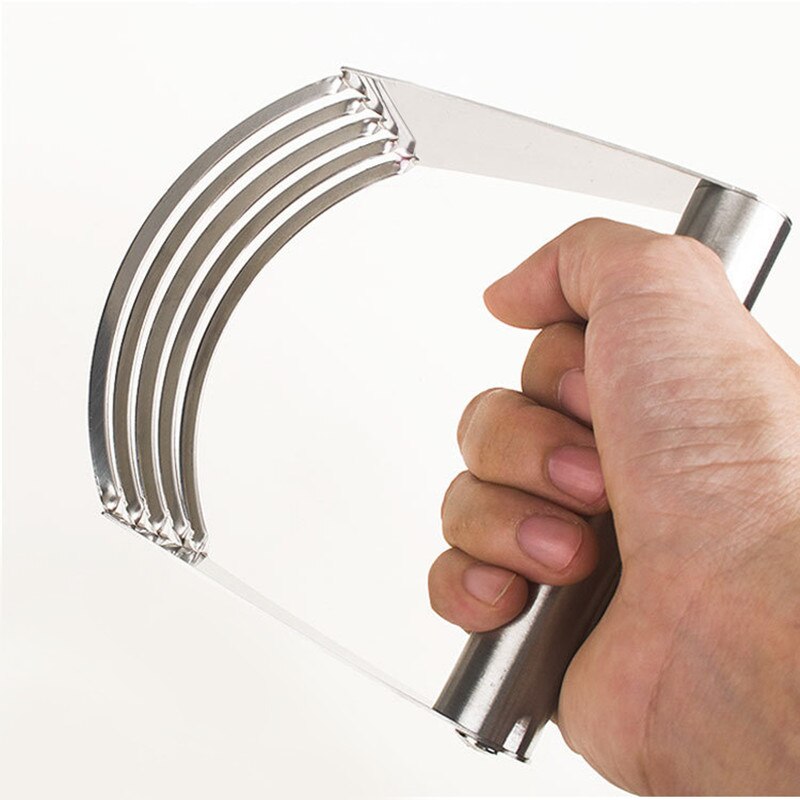 Stainless Steel Kitchen Craft Pastry Dough Cutter Blender Mixer Whisk Baking Handheld Whisk Kitchen Tool