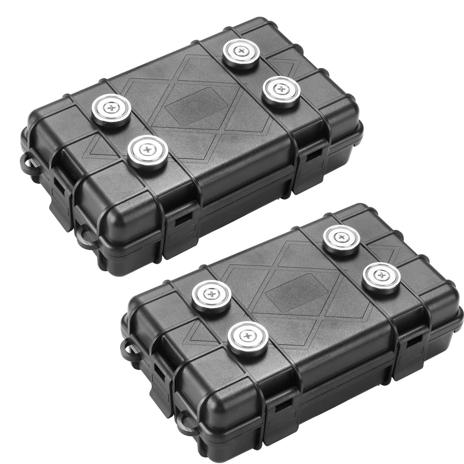 Verbeterde magnetische sleutelhouder onder de auto Waterdichte magnetische sleutelhouder onder voertuigen Outdoor sleutelkastje Verborgen sleutelkastjeaccessoires