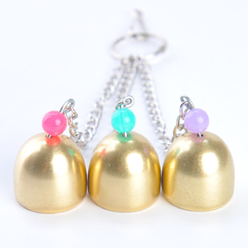 Litewoo Bird Stainless Steel Bells Pipe Bite Toy Hanging