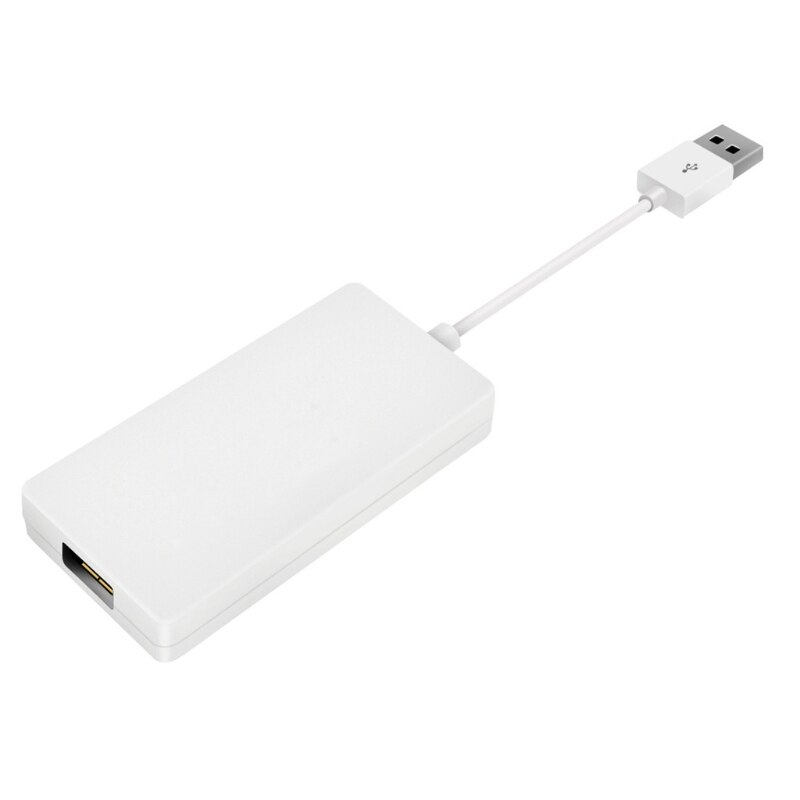 Universal Smart Carpaly Dongle Voor Auto Multimedia Speler Mirrorlink Usb Adapter Voor Telefoon Auto Externe Aansluiting Adapter: WHITE