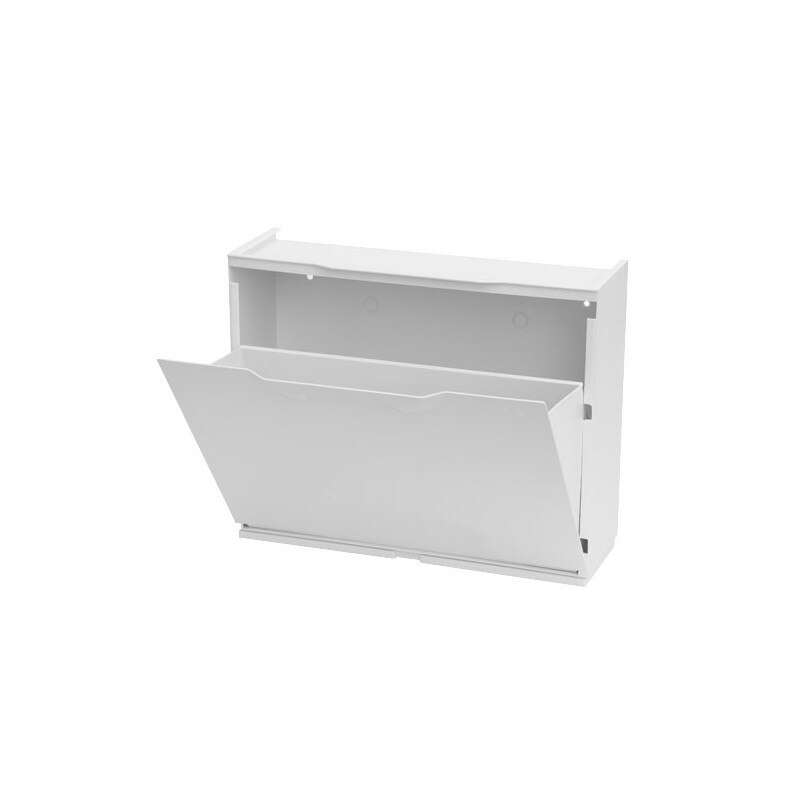 Zapatero Resina 51x17x41cm. Blanco