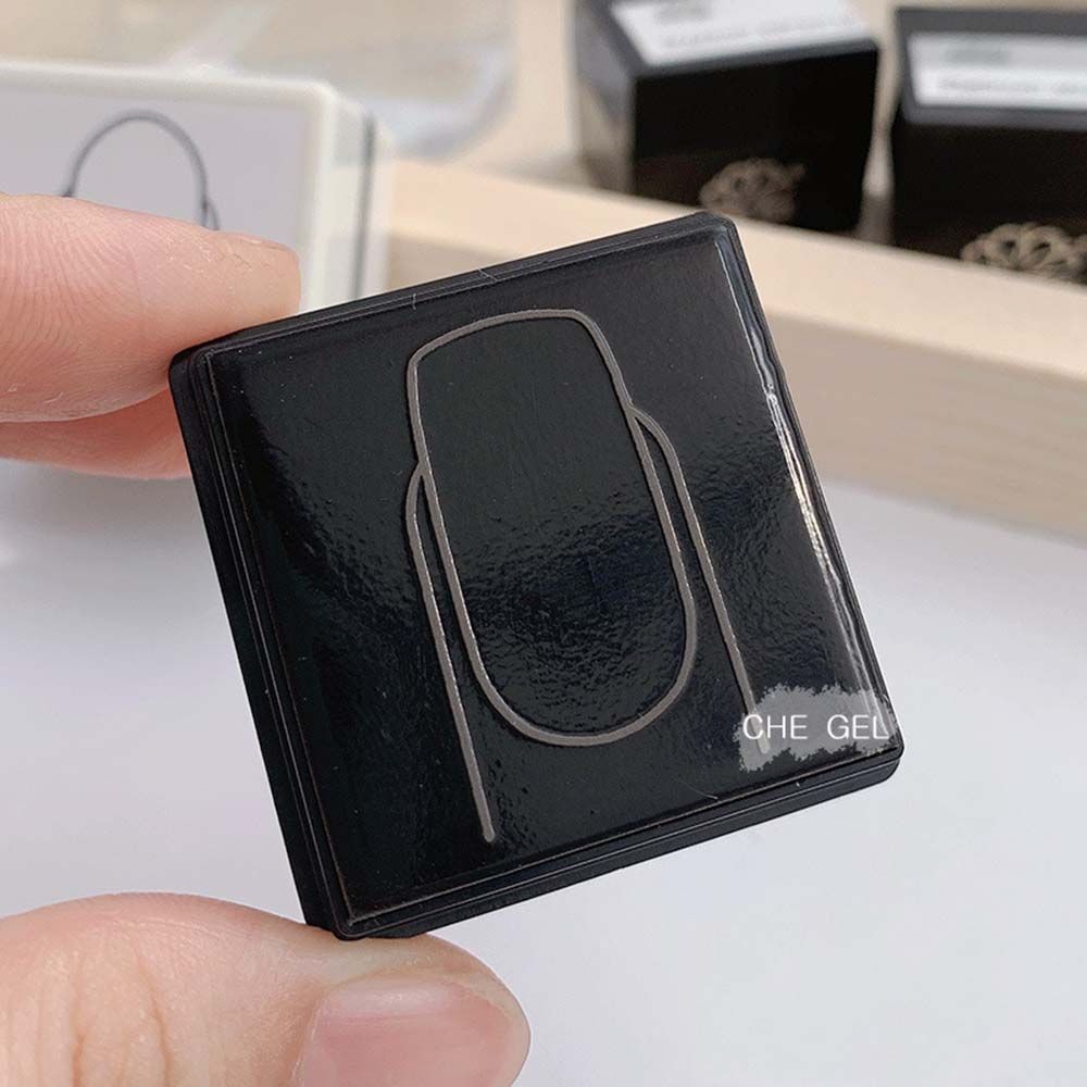Painting Hand Nail Watercolor Hand-painted Tool Seal Ink Nail Template Stamp Nail Practice Seal Mold Beginners: Square Nails