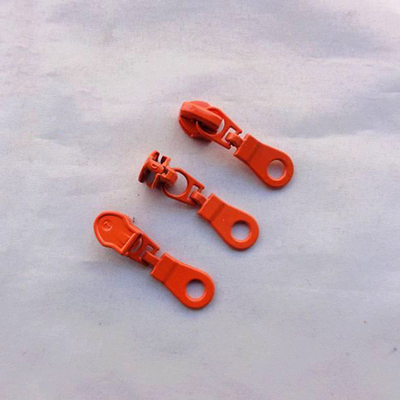 Cursori con cerniera Meetee 20 pezzi per cerniere in nylon 5 # borsa kit di riparazione con cerniera tasca di ricambio cerniere testa accessori per cucire fai da te ZT179: arancia