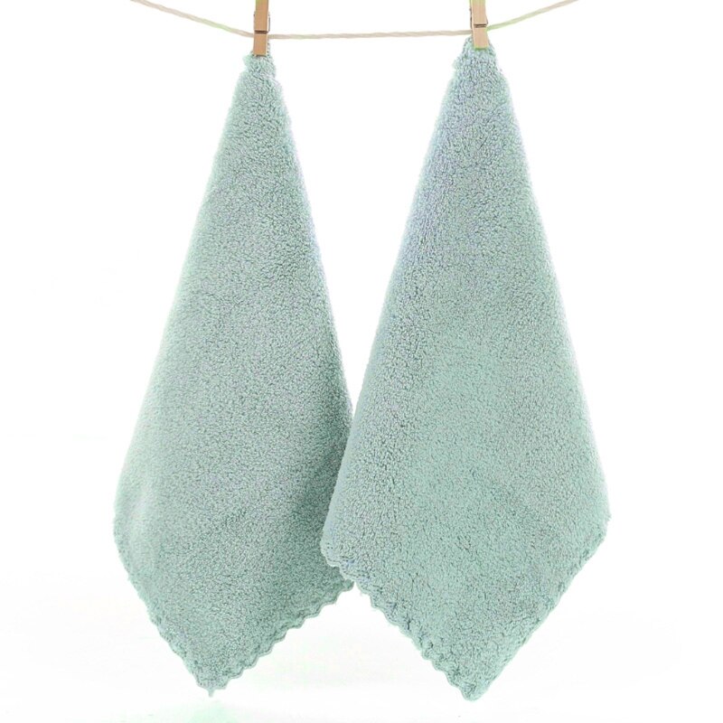 2 Stuks Zakdoek Baby Gezicht Hand Baden Handdoek Baby Gezicht Handdoek Veeg Doek 54DA