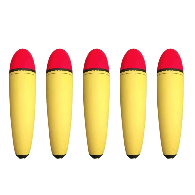 5 st bärbar flytkraft eva foam fiske flöte led inline bobbers flytande katt fisk gädda camping fiskeutrustning: 10g