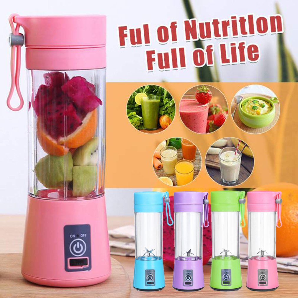 Batidora portátil WXB 1, batidora usb, licuadora eléctrica, licuadora, mini procesadora de alimentos, vaso de batidora personal, batidoras de zumo