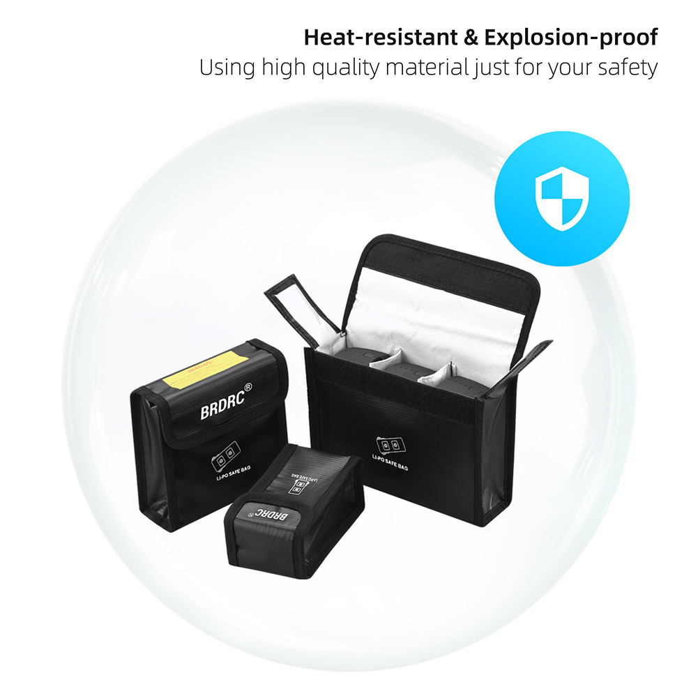 Per Dji Tello borsa sicura per batteria per DJI Mavic 3 custodia protettiva accessorio antigraffio antigraffio materiale ignifugo