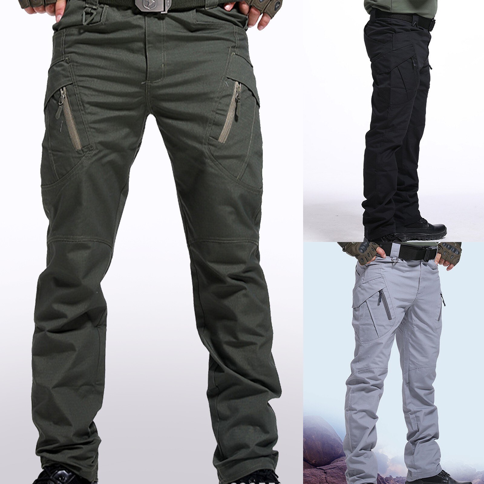 Mannen Oversized Plus Size Winter Softshell Fleece Outdoor Broek Trekking Vis Kamp Klim Wandelen Ski Warm Reizen Broek