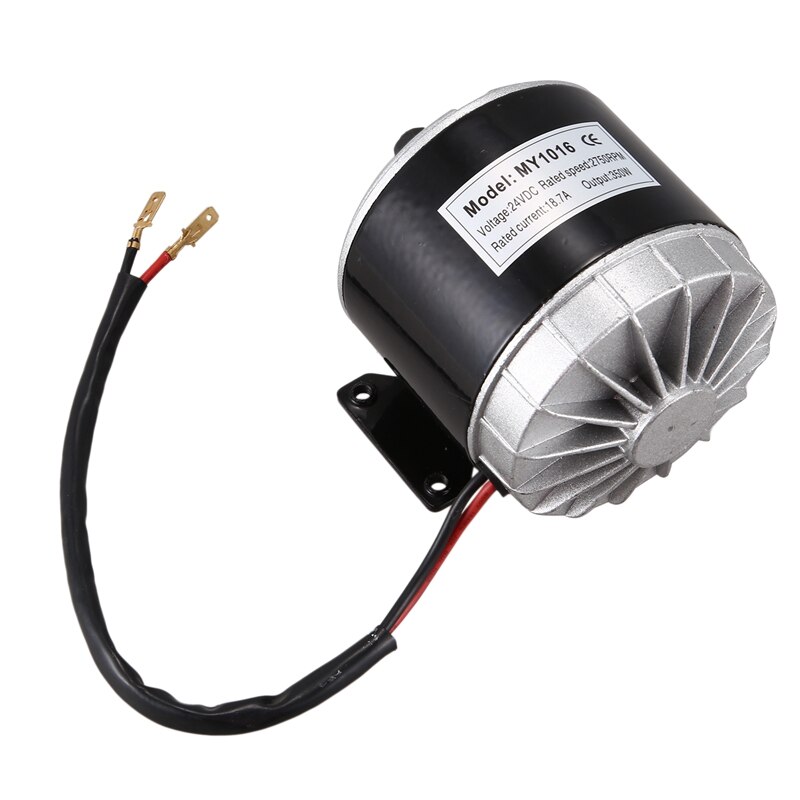 24V 350W Electric Scooter Motor Conversion Kit MY1016 Brushed Motor Set for Electric Bike Bicycle ZY1016 Electric Motor: Default Title