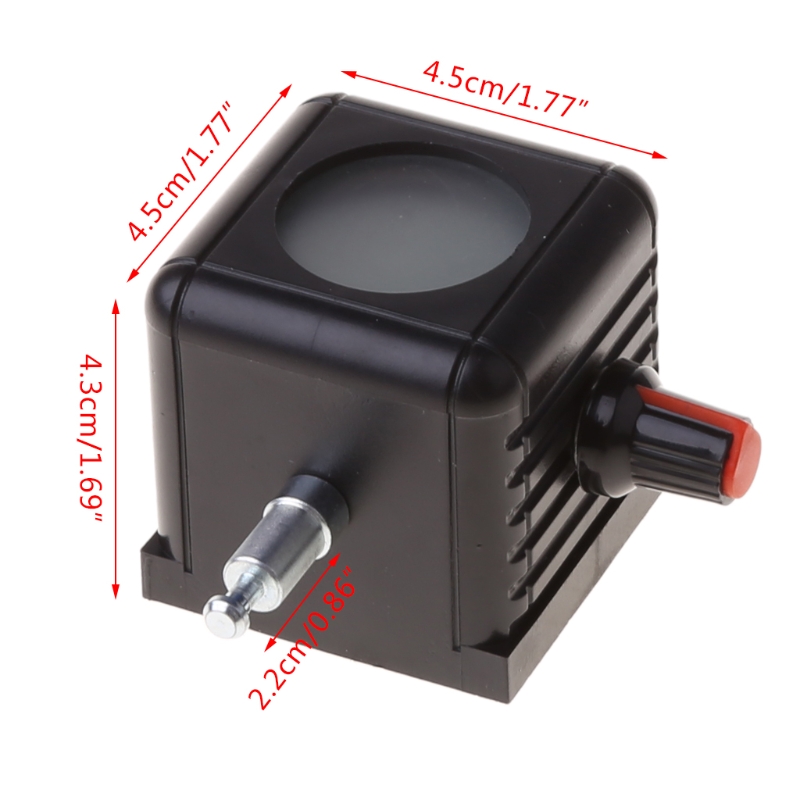 USB White LED Light Lighting Bottom Biological Microscope Lamp Source Adjustable