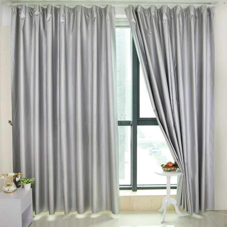 Tela opaca de doble cara para cortinas, tela de protección solar, material de paraguas insonorizado, L2m x ancho, 1,8 m