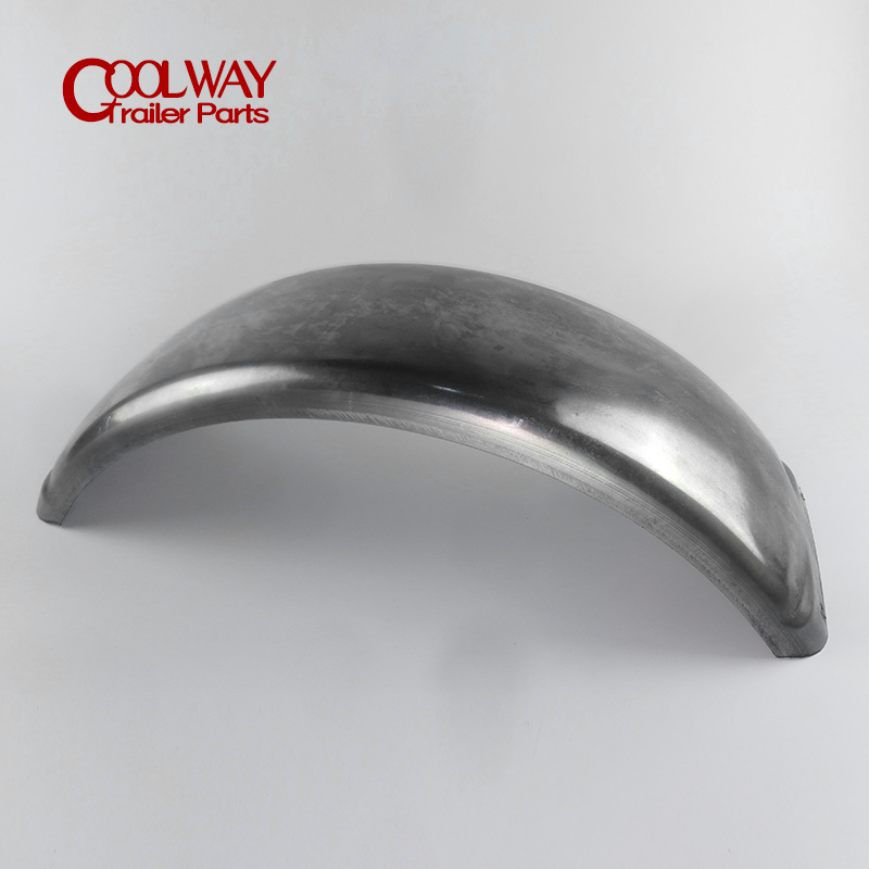 Fits 16Inch Wheels Fenders Natural Steel Trailer Mudguard Price for Pair Parts Accessories Components
