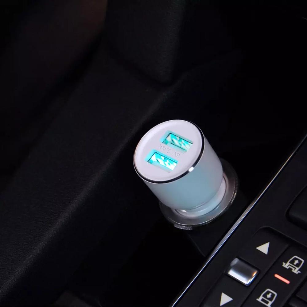 Xiaomi Roidmi 3S MOJIETU Bluetooth Car Charger 5V/3.4A Music Player Smart APP FM + Roidmi Magnetic Car Holder for Smart Phone