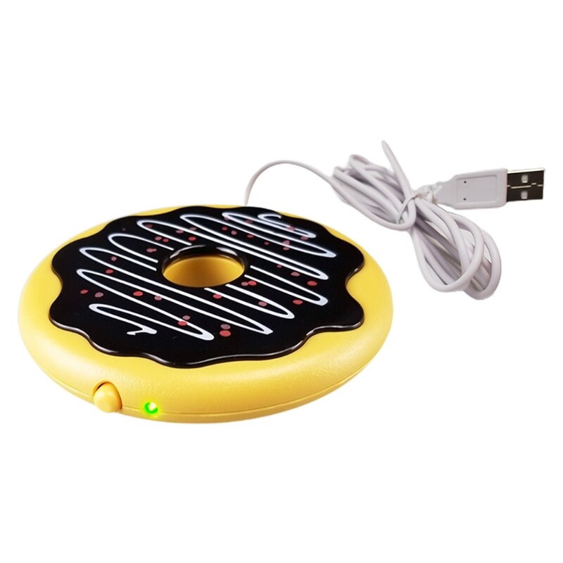 Tappetino per scaldatazze alimentato tramite USB per caffè tè latte bevanda bevanda tazza riscaldante Y5LF: Cioccolato