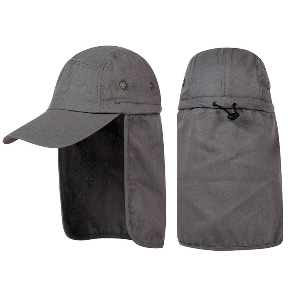 Cappelli da sole cappelli con patta protezione solare UV a 360 gradi cappello da sole estate uomo donna cappellino con visiera parasole collo pieghevole cappello da testa per la pesca