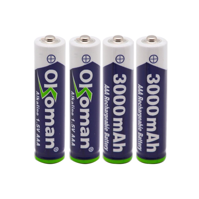 AAA Battery 3000mah 1.5V Alkaline AAA rechargeable battery for Remote Control Toy High capacity Battery