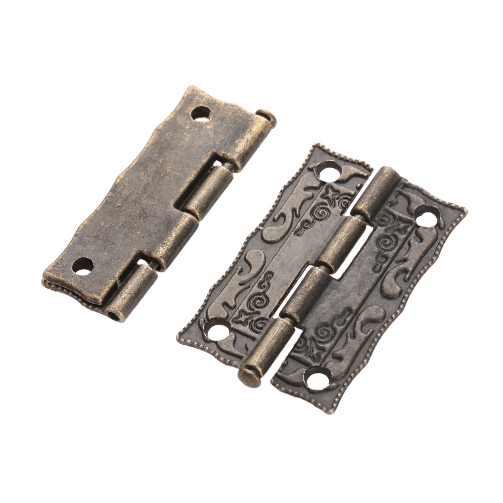 3Pcs/Kit Box Klink Hasp Sluiting + Scharnieren W/Schroef Koffer Kast Antieke Bronzen Sieraden Houten Case vintage Hardware Oude Chinese