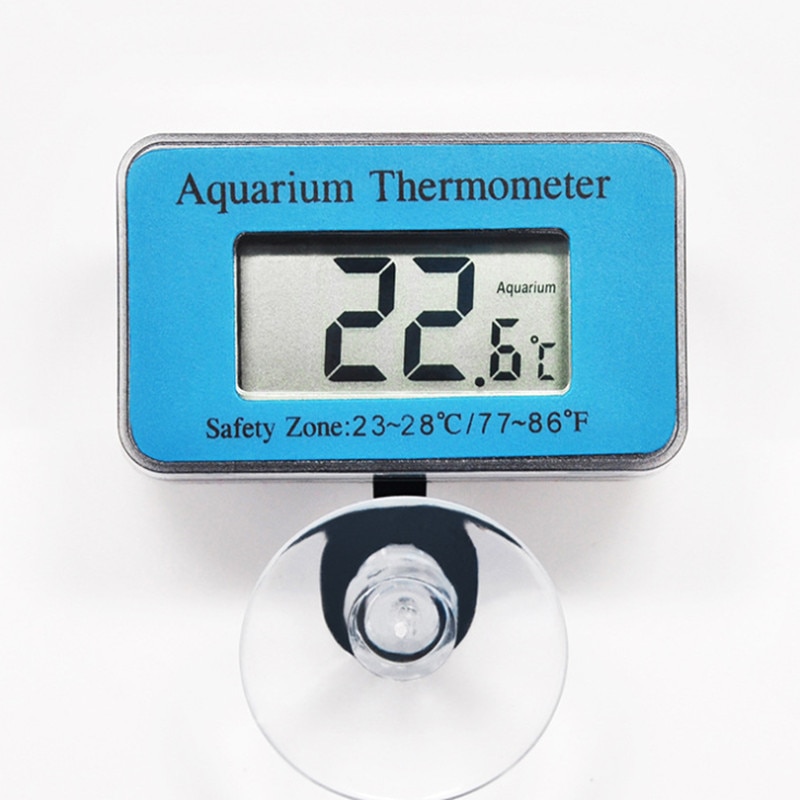 -50 ~ + 70 waterdichte LCD Digital Fish Tank Aquarium Thermometer Dompelpompen Water Temperatuur Meter Temperatuurregeling