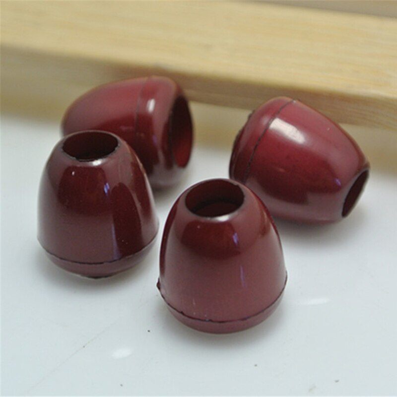 30Pcs Height 13mm hole 5mm /7.5mm Bell Stopper With Cord Ends Lock Stopper Plastic Toggle Clip for Paracord Clothes Accessories: Laser Bright
