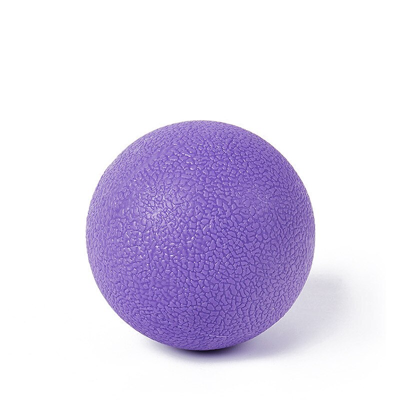 Balle de Massage élastique pour les pieds, Crossfit, Relaxation musculaire, Relaxation profonde, diadème, Yoga: purple single ball