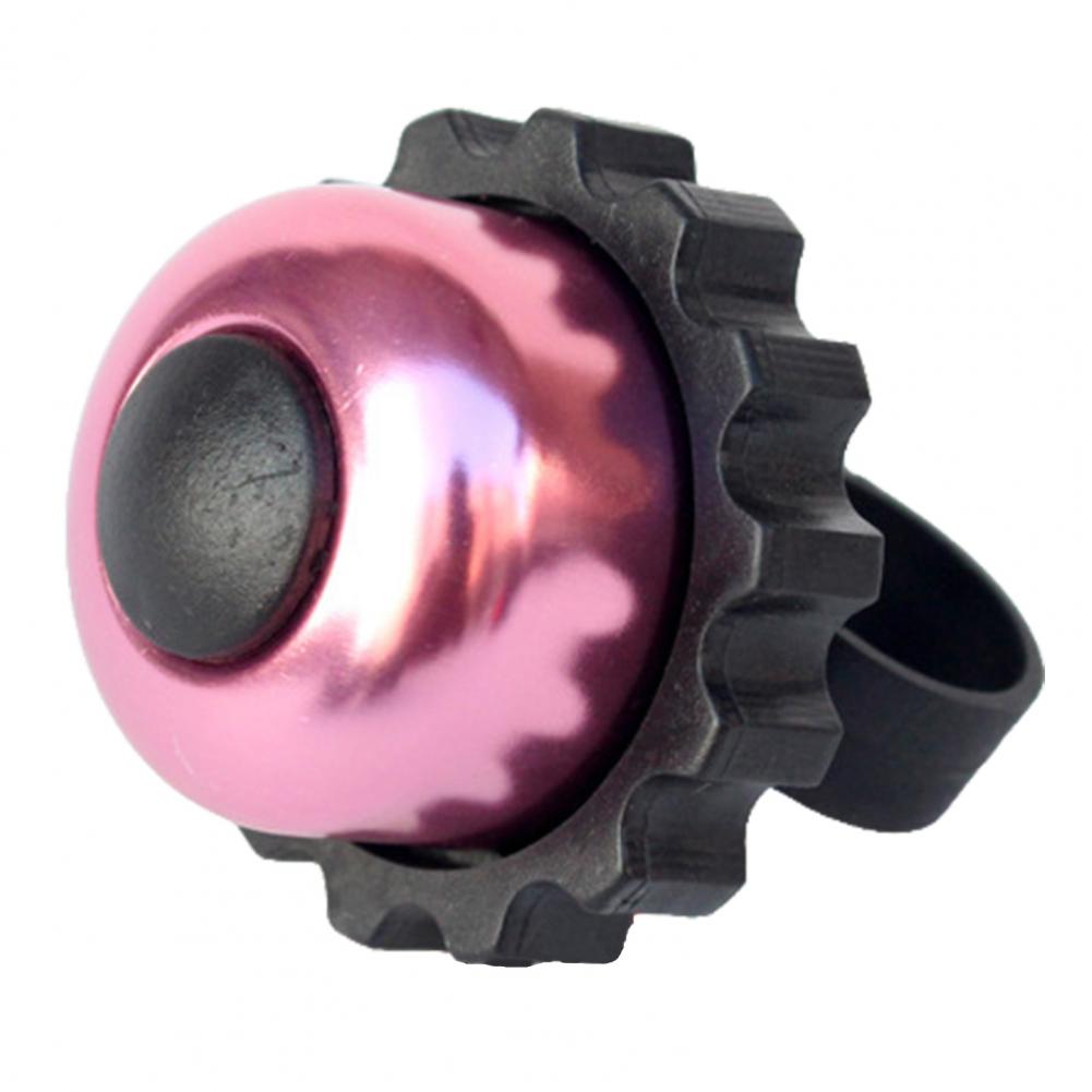 Cycling Bell Ring Excellent Bicycle Horn Loud Bicycle Bell Sport Bike Mountain Road Long Service Time:  Pink