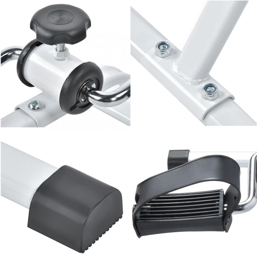 Indoor Mini Fitness Bike Steel Steppers Leg Trainer Upper&Lower Limb Exerciser Rehabilitation Training Practicing Equipment