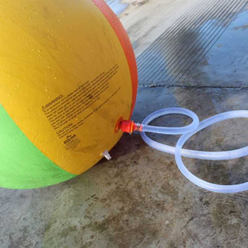 Beach Ball Sprinkler for Kids Inflatable Sprinkler Water Toys for Child Boy Girl K92D