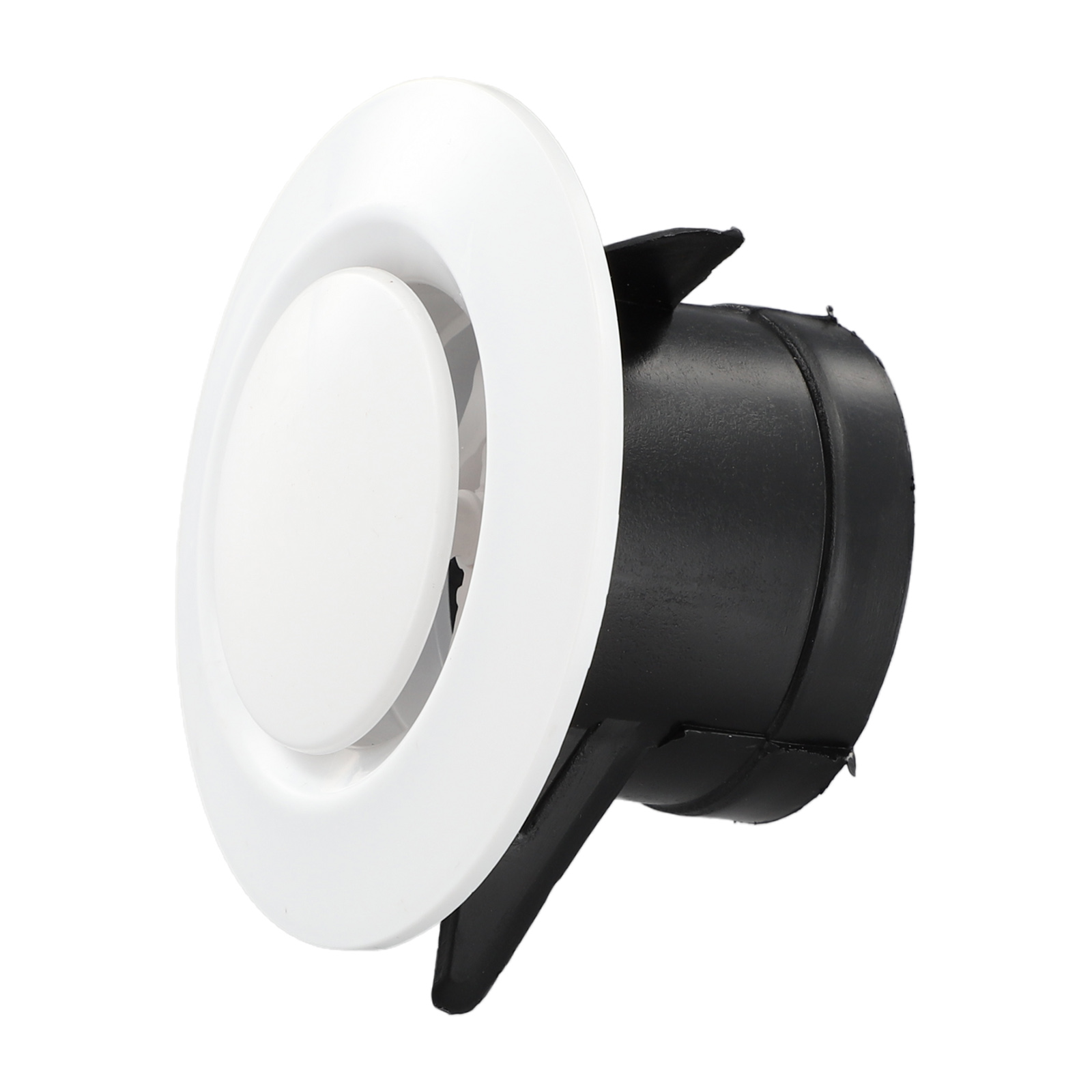 1x 75-200mm grade de ventilação de ar redonda capa de saída de exaustão ajustável dutos de ventilação grelhas de ventilação de teto capa de ventilação