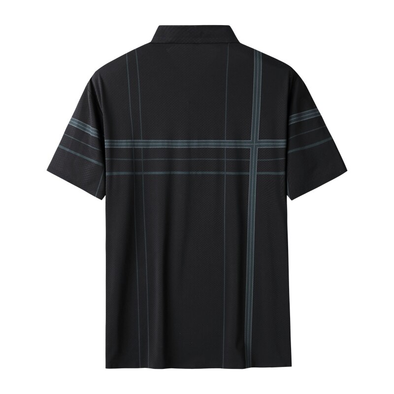 8XL 7XL 6XL Summer Business Teeshirt Homme Loose Mens Polos Shirts Casual Short Sleeve Polo Shirt Men Clothing