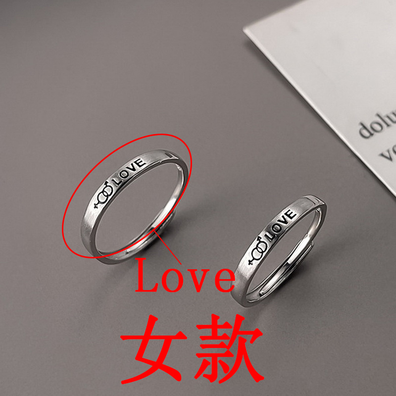 1 Pc Trendy Ecg Manchet Opening Ring Voor Vrouwen Lover Heart Wings Zirkoon Paar Vinger Sieraden Verstelbare Bridal Girl: Female