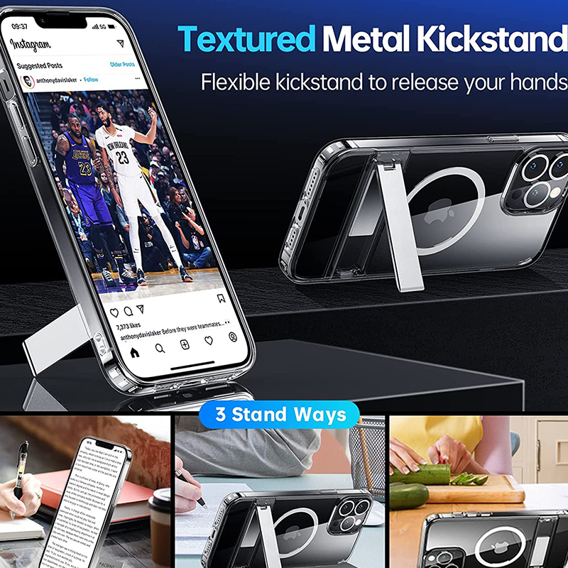 Magnetiskt telefonskal för trådlös laddning iphone 16 15 pro max plus 14 13 12 mini 11 mobilskal stötsäkert genomskinligt bakstycke
