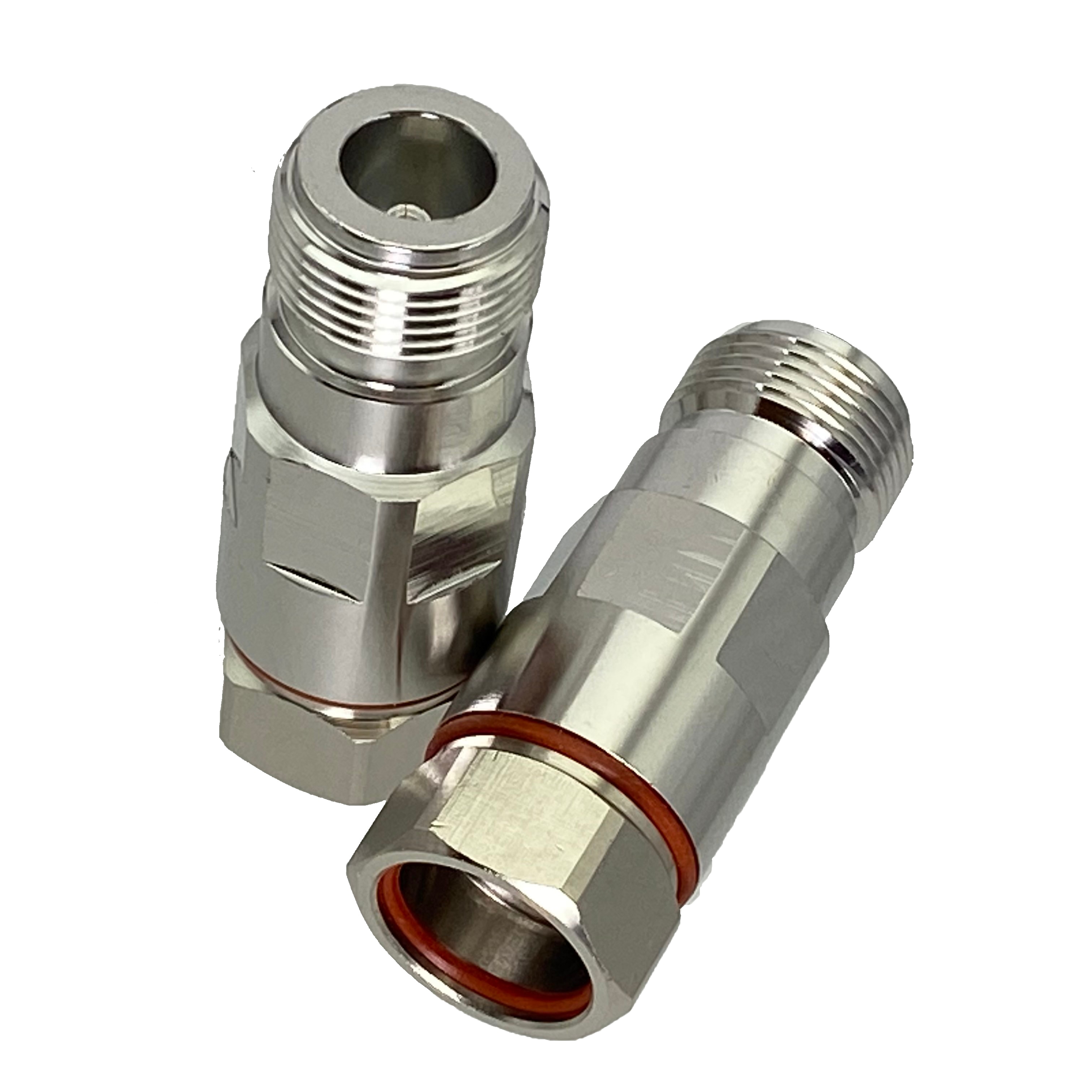 Conector N hembra de 1/2 &quot;para Heliax de cobre flexible, adaptador RF Coaxial de , 1 unidad