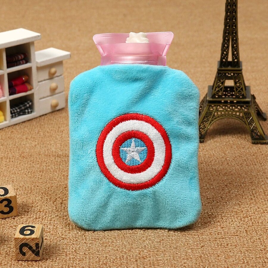 Winter cartoon Mini cute explosion-proof water filling and washing Plush warm water bagA812: style 7