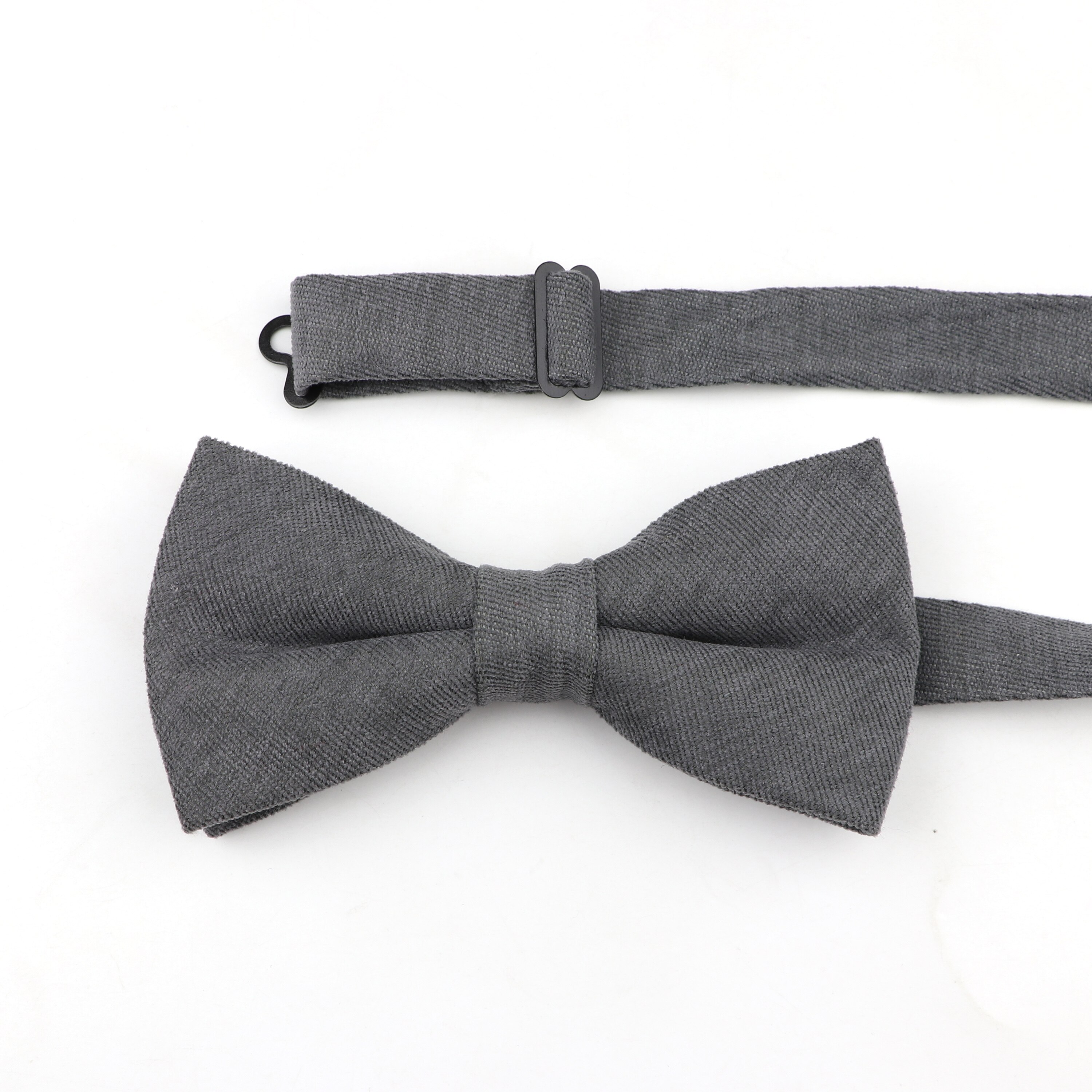 Heren Super Zachte Donzige Suede Ouder-kind Bowtie Set Macarons Effen Kleur Klassieke Leuke Vlinder Rood Groen Blauw roze Stropdas