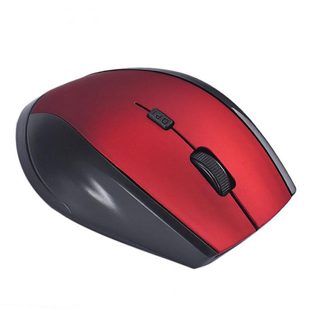 2.4Ghz USB Wireless Mouse 6 Keys 3200DPI Ergonomic Rechargeable Mouse Mice for Computer PC Laptop Mouse Silent Optical Mause