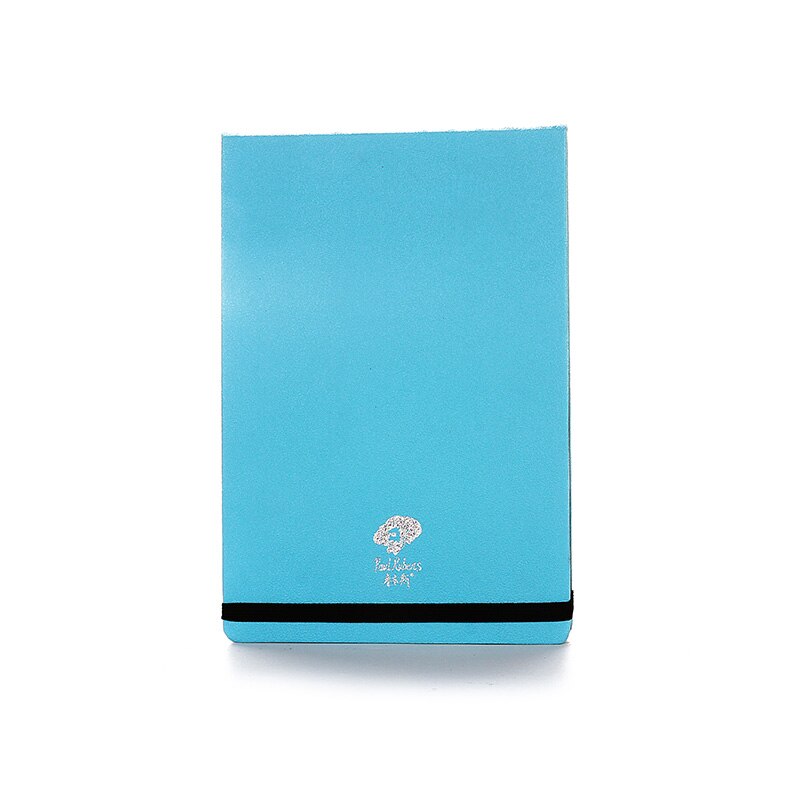 Paul Rubens-Cuaderno de acuarela portátil, libreta artística de viaje, cubierta de cuero, 300g, algodón, grano fino, 20 hojas: 64K / Blue