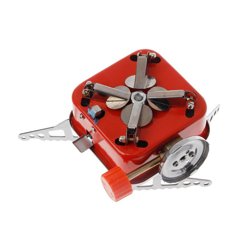 Mini Camping Stove Folding Outdoor Gas Stove Portable Picnic Split Cooker Burner