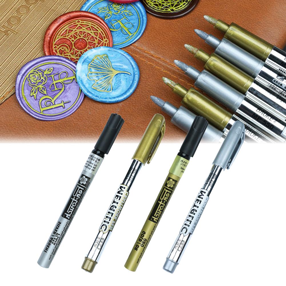 1pz Vintage ▾ Vernice Fuoco di Tenuta Speciale Penne graffiti FAI DA TE Timbro di Cera Marcatori Ceretta Penne di colore di Trasporto di Goccia