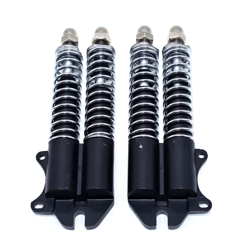 10 Inch Electric Scooter Double Drive Hydraulic Front Shock Absorber 12mm Thick Double Oil Pressure Strong Shock Absorption