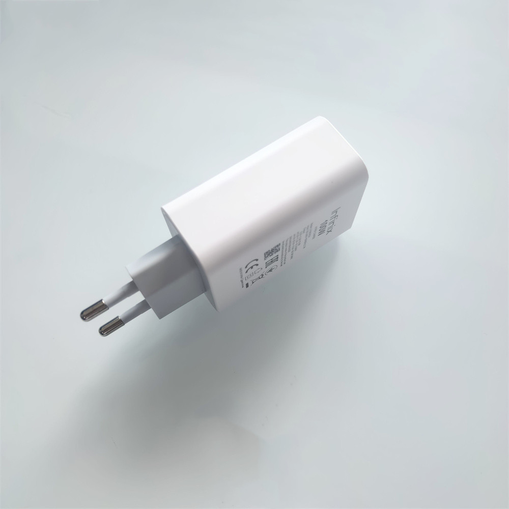 Infinix 100W EU Super Fast Charging Power Adapter 1M 6A PD Cable for Infinix Note 40 30 Zero 8 Ultra 30 X 12 40 30 Pro 30i