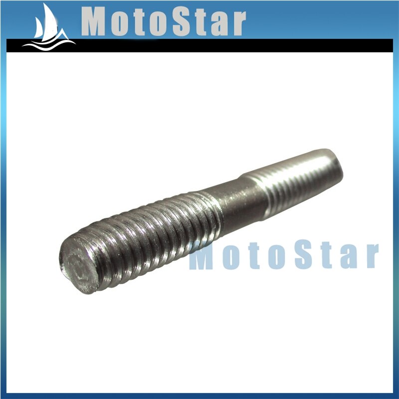 Goujon d&#39;échappement M6 x 35mm, écrou bombé pour Pit Dirt Bike, ATV Quad Go Kart