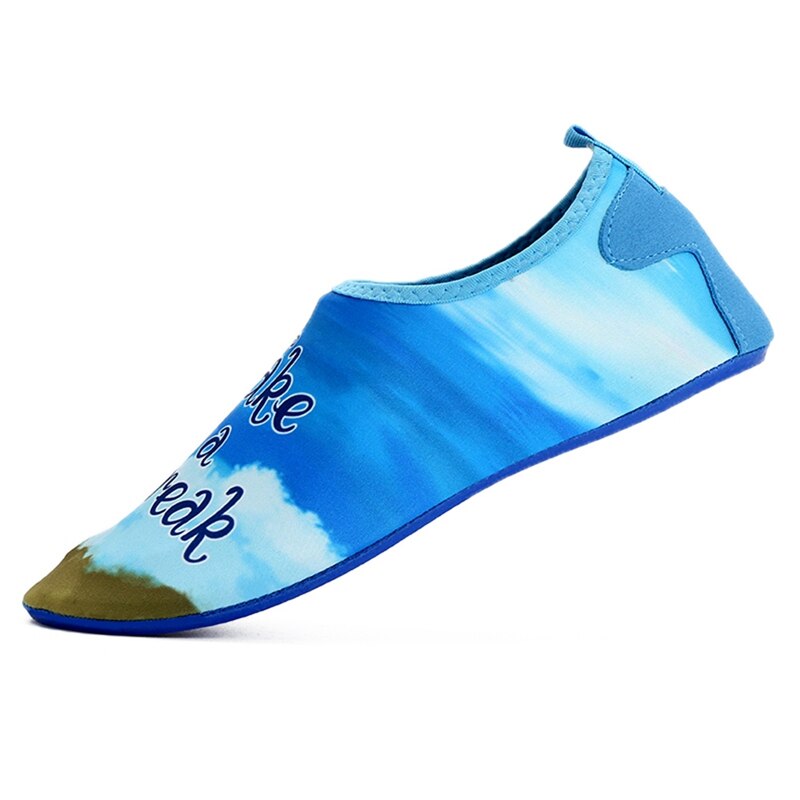 1 para buty do wody drukowane lekkie antypoślizgowe szybkie suszenie obuwie lato na zewnątrz plaża Snorkeling pływanie łódką buty
