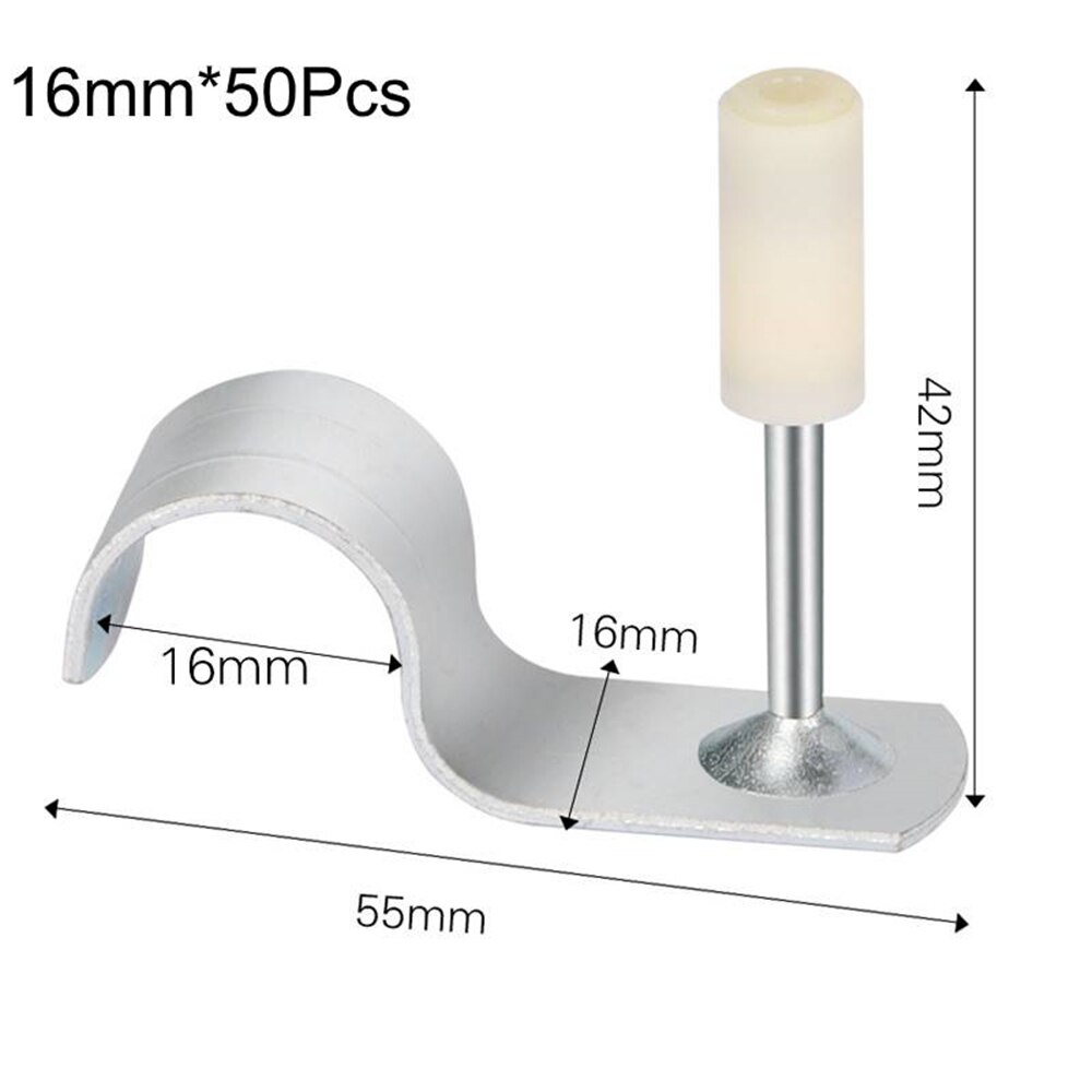 Steel Nail Gun Riveter Guns Studded Gun Spikes Electric Nail Nailer Mounting Staple Rivet Construction Nails Nailing Cordless: 50x16mm Nail