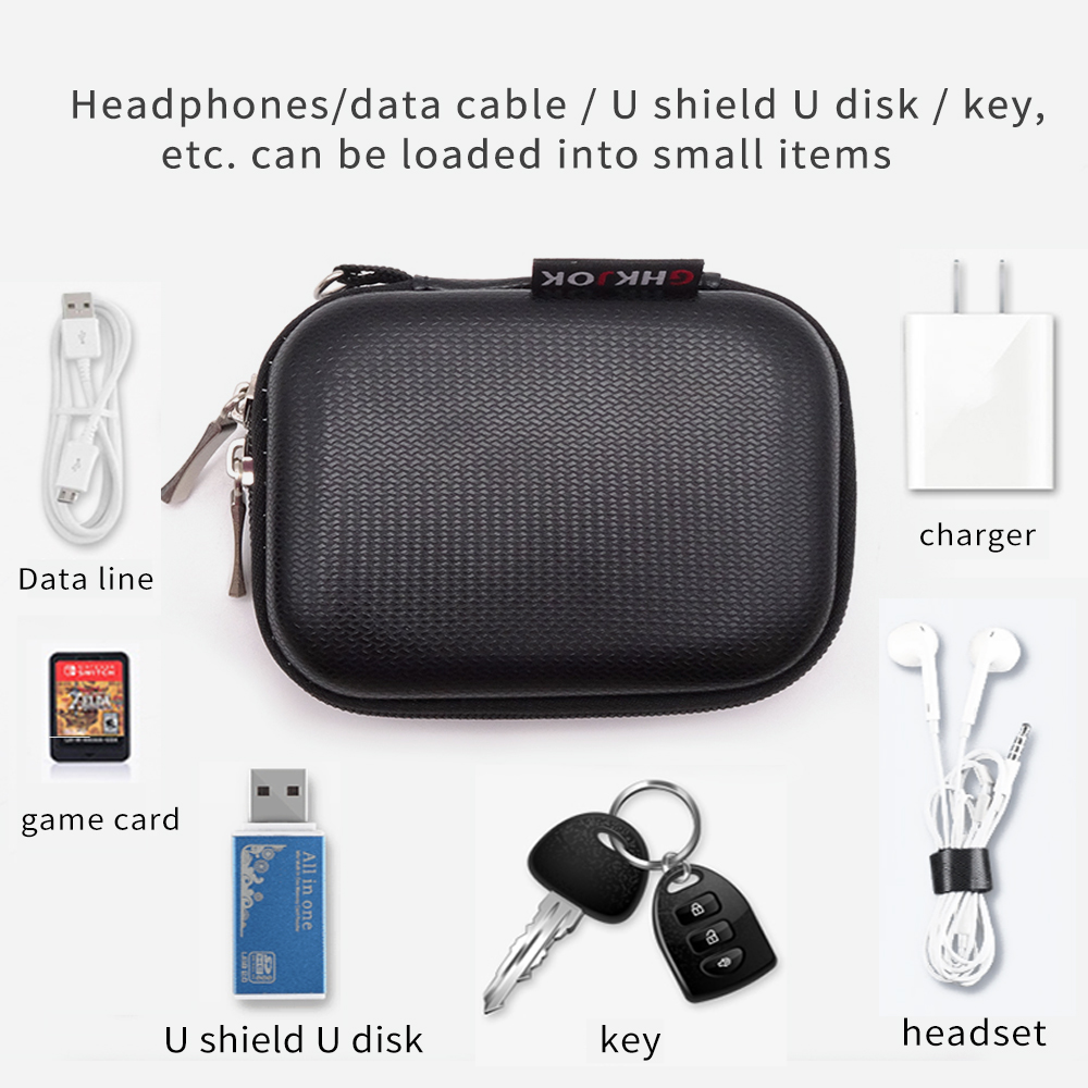 Portable Carrying Storage Bag For MP3 SD Card Holder Earphone Earbud USB Flash Drive Bag case SD Card USB Flash Drive Box