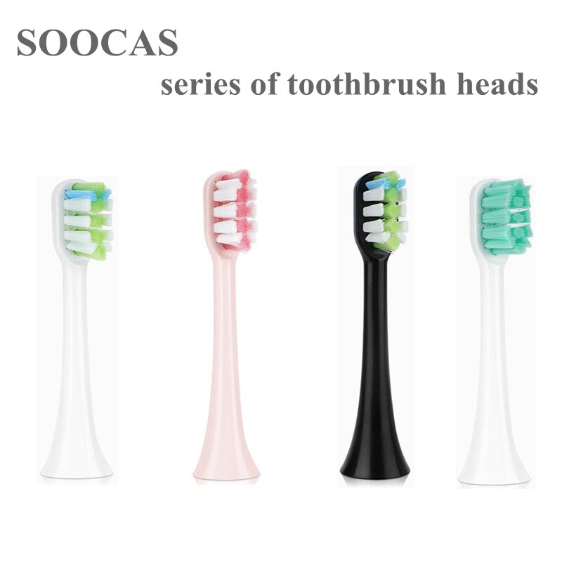 Udskiftning af tandbørstehoveder til xiaomi soocas  x3 til soocas / xiaomi mijia soocare  x3 elektriske tandbørstehoveder rejsetaske
