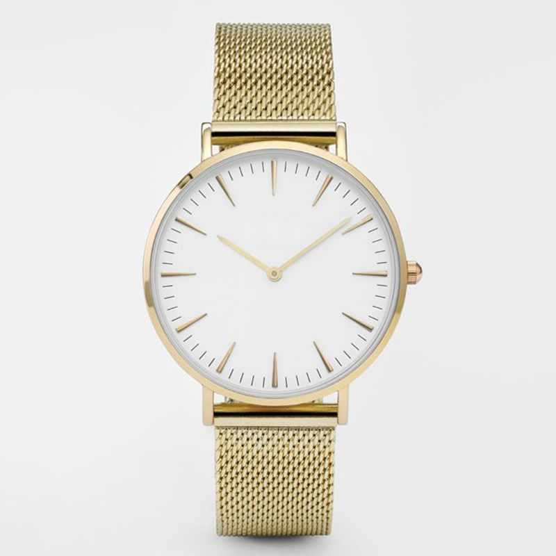 Klokke kvinner enkle dameklokker luksus rose gull armbånd dame kvarts klokke kvinne klokke reloj zegarek damski