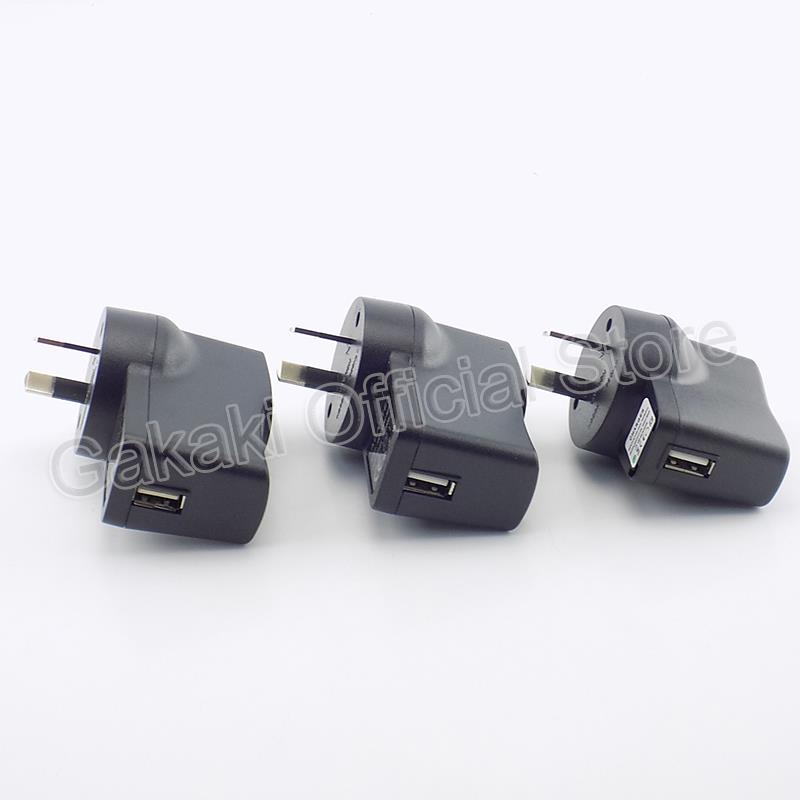Australia AU Plug Adapter 5V 1A 2A 3A USB Wall Charger Power Supply Travel AC Adapter Charging Universal