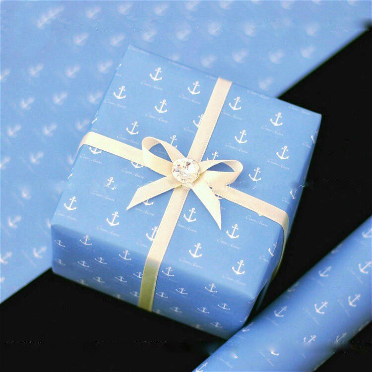 10 pièces papier baleine bleue papier de Scrapbooking Gratitude papier de noël étudiant à la main sac couverture papier